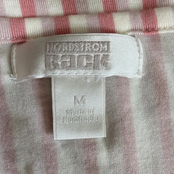 Striped Pink Button-Up Pajama Set - Picture 4 of 4